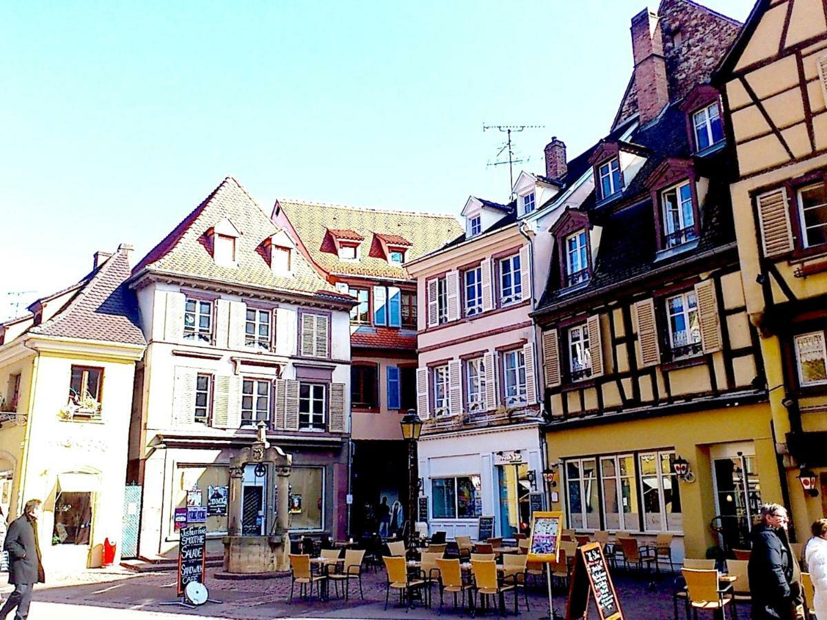 Sous Les Tilleuls Parking Hypercentre 4-6 Personnes Colmar Exterior photo